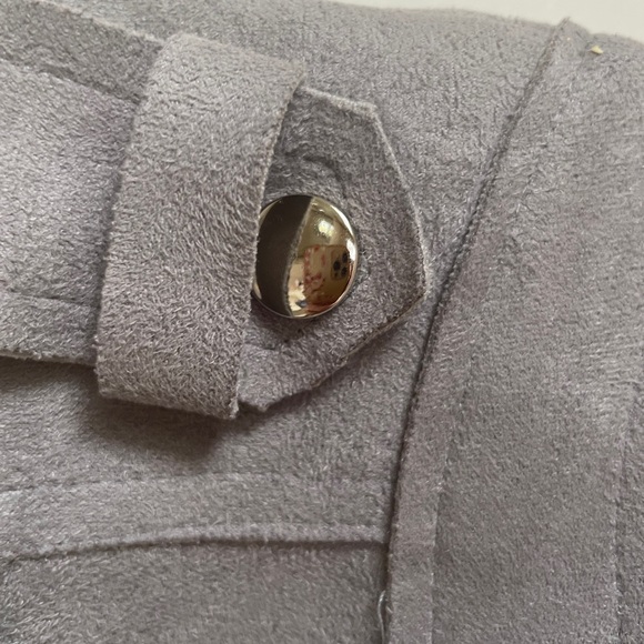 Grey Suede Like Vest - Picture 11 of 13